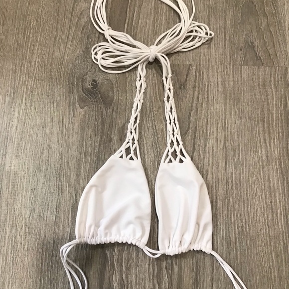 Mikoh woven bikini set white - Picture 4 of 10
